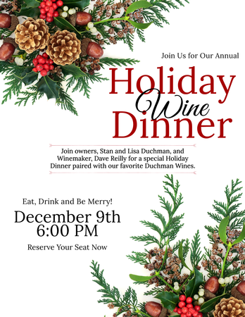 2023 Holiday Wine Dinner