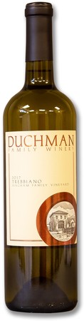 2017 Duchman Family Trebbiano