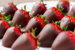 Valentine's Day Dozen Chocolate Covered Strawberries